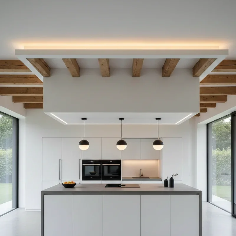 Modern Kitchen Bulkhead Ideas