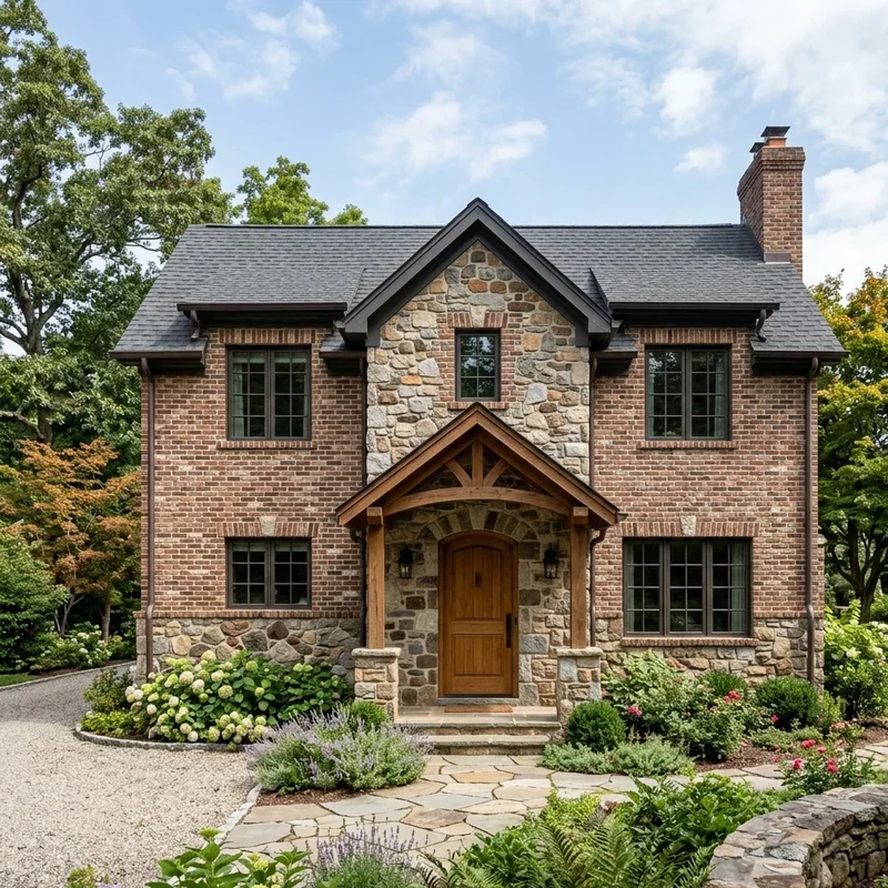 Brick and Stone House Ideas