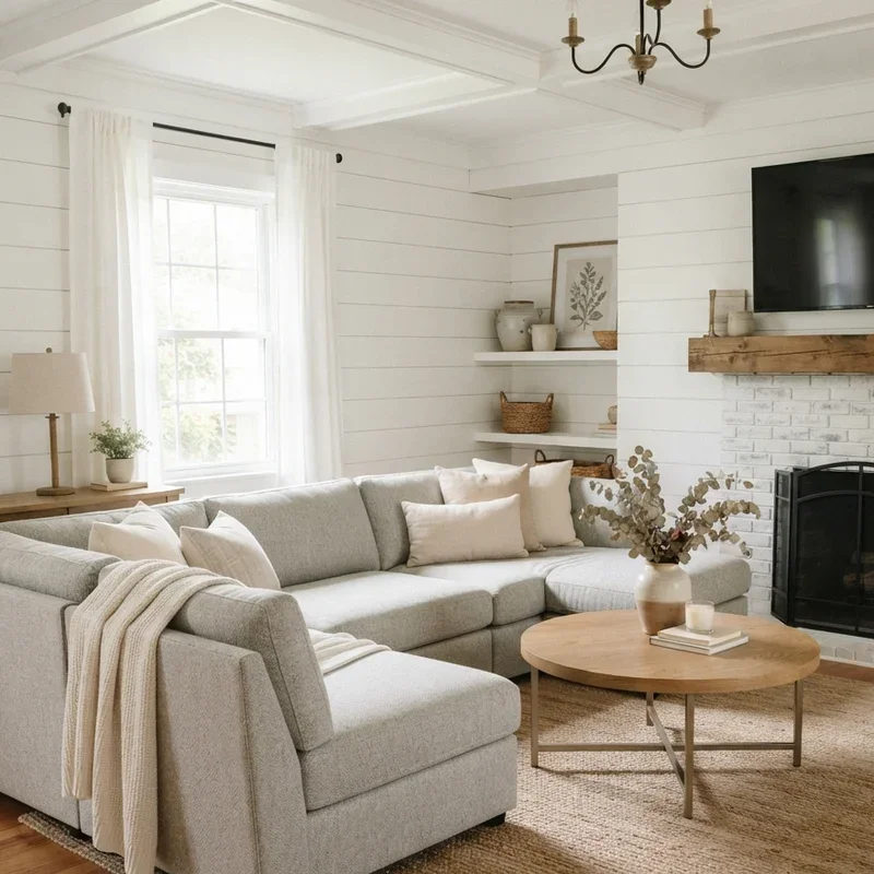 Light Grey Sectional Living Room Ideas