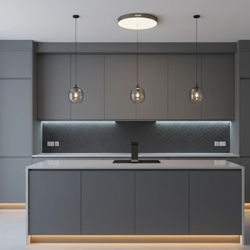 Small Grey Kitchen Ideas