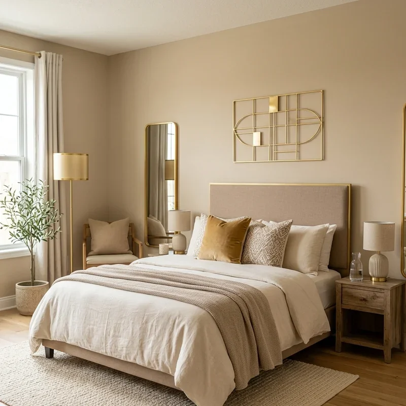 Light Brown Bedroom Ideas