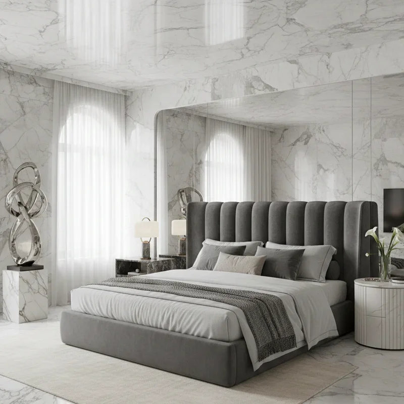 Marble Bedroom Ideas
