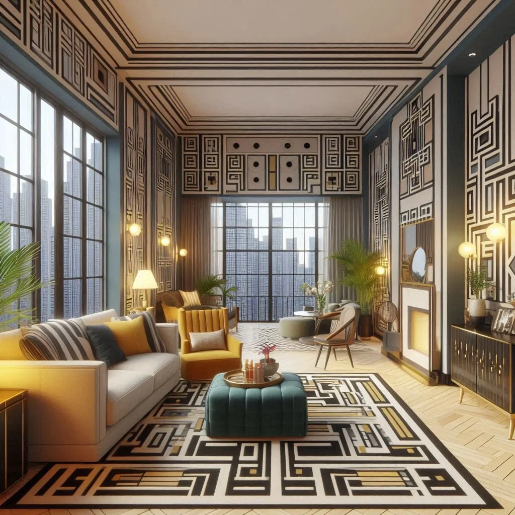 Top 10 Scandinavian-Inspired Homes That Perfectly Capture Nordic Design ... - Grand Apartment With Scandinavian Geometric Pattern