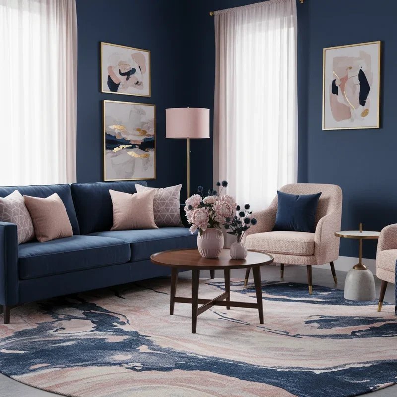 Navy Blue Room Ideas