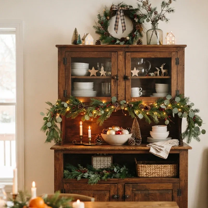 Dining Room Hutch Decor Ideas