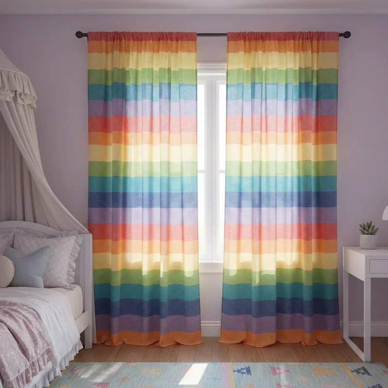 Girl Room Curtains Ideas