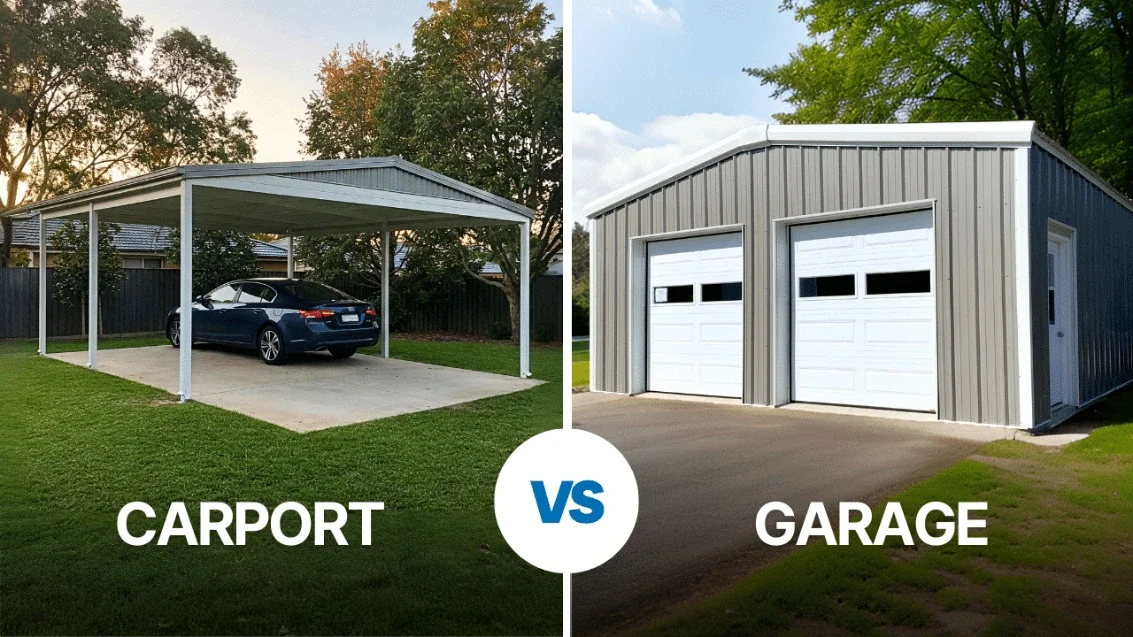 Carport vs. Enclosed Garage: Which Steel Structure Fits Your Needs?