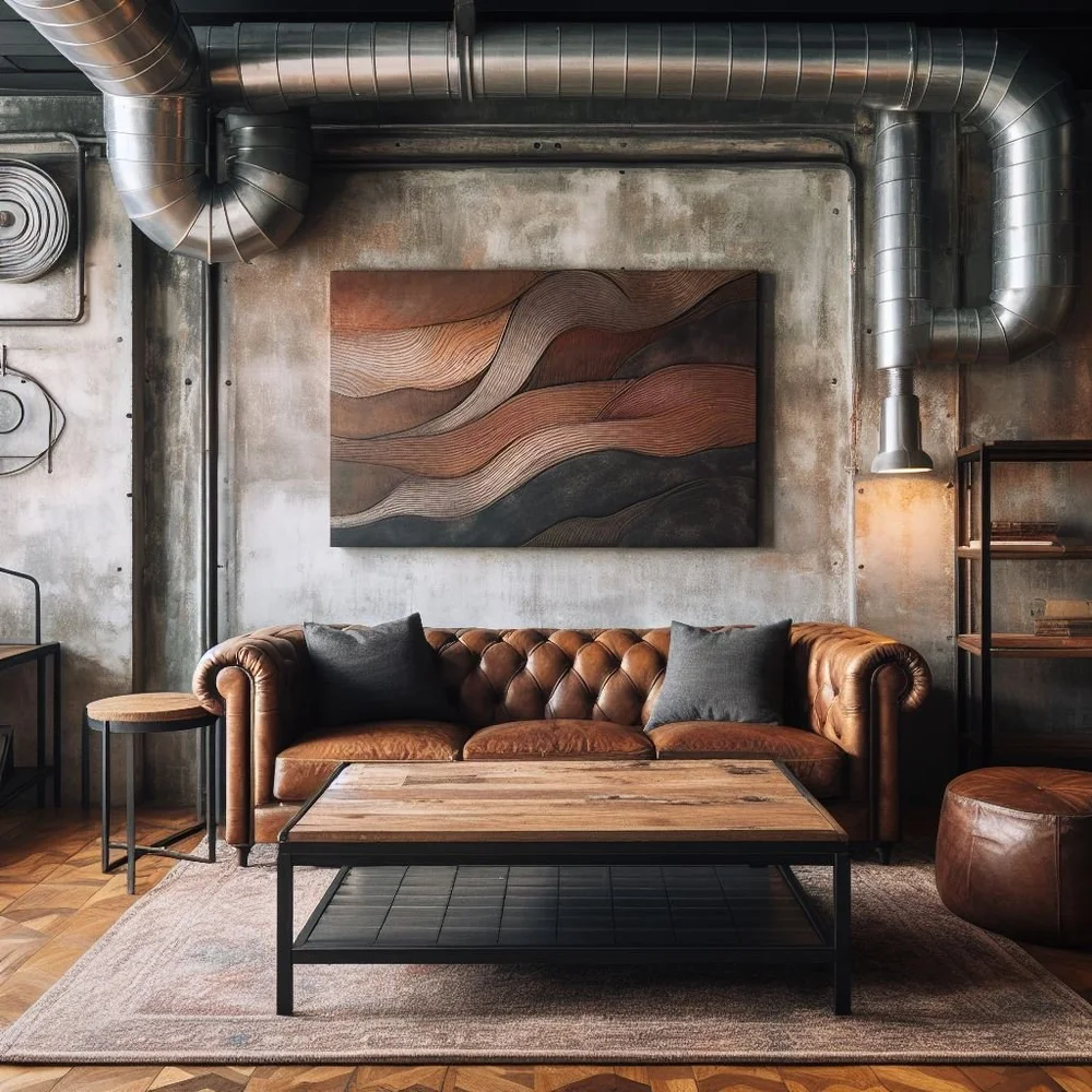 Image showcasing 15 Industrial Home Decor Ideas for a Stylish and Raw Aesthetic