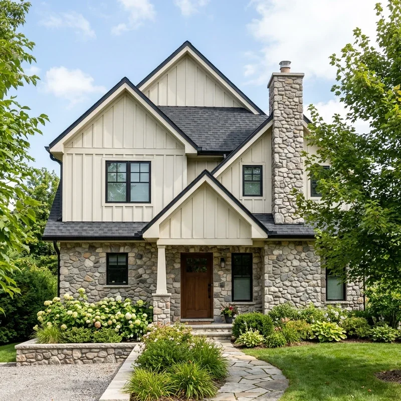 Brick and Stone House Ideas