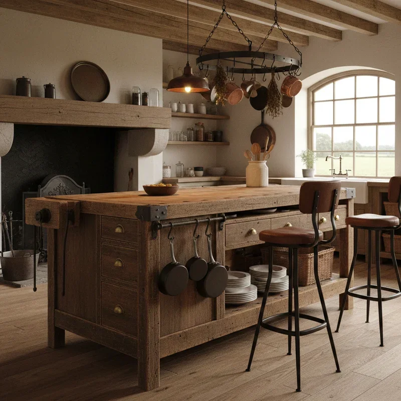 Rustic Kitchen Island Ideas