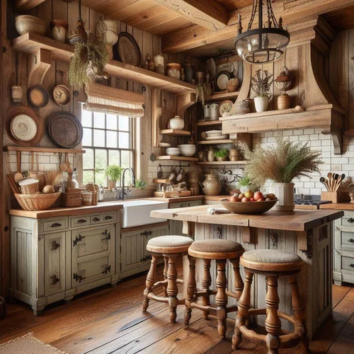 15 Rustic Farmhouse Kitchen Ideas for Cozy Charm