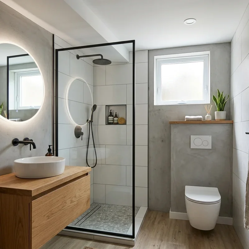15 Modern Basement Bathroom Ideas for Sleek Home Design
