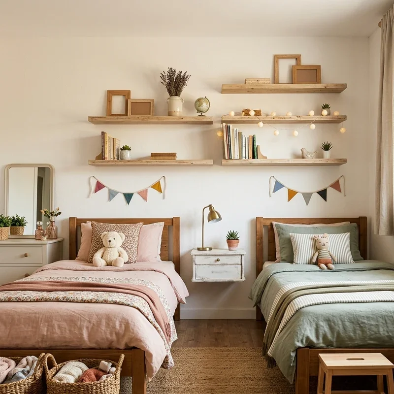 Small Bedroom Ideas for Two Sisters