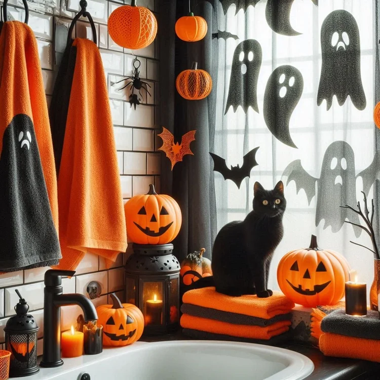 15 Spooky Halloween Bathroom Decor Ideas