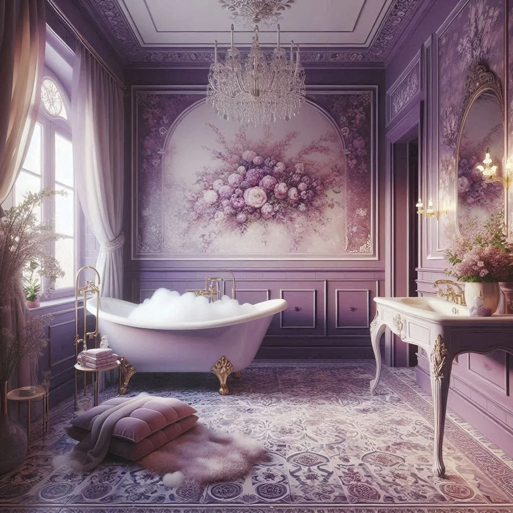 15 Stylish Purple Bathroom Ideas for a Royal Look
