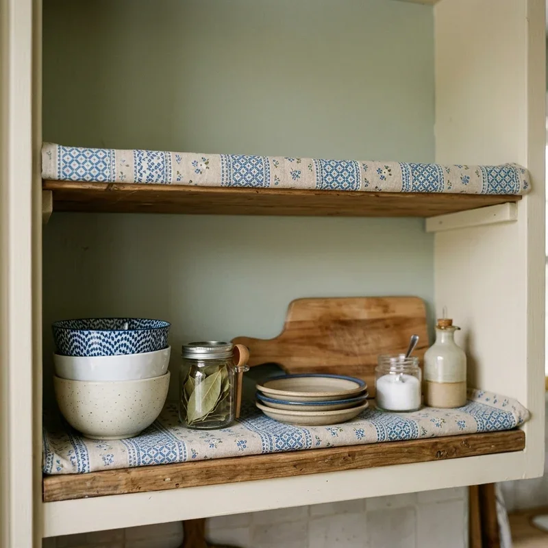 Kitchen Shelf Liner Ideas