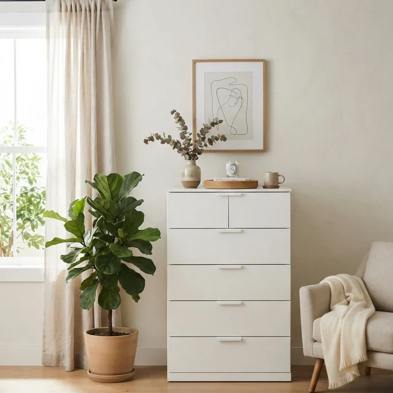 Tall Dresser in Living Room Ideas