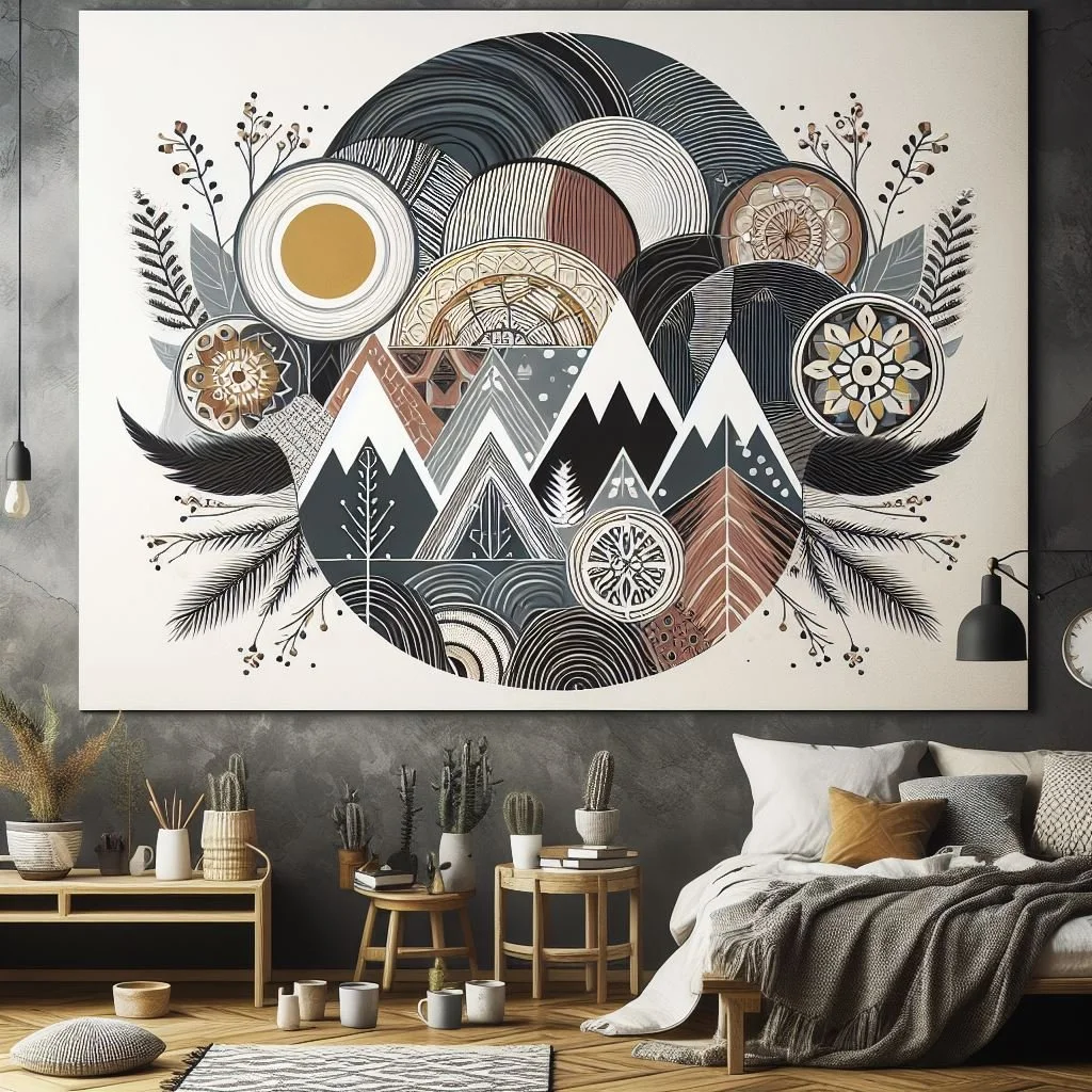 Artistic Touch with Scandinavian-Inspired Wall Art