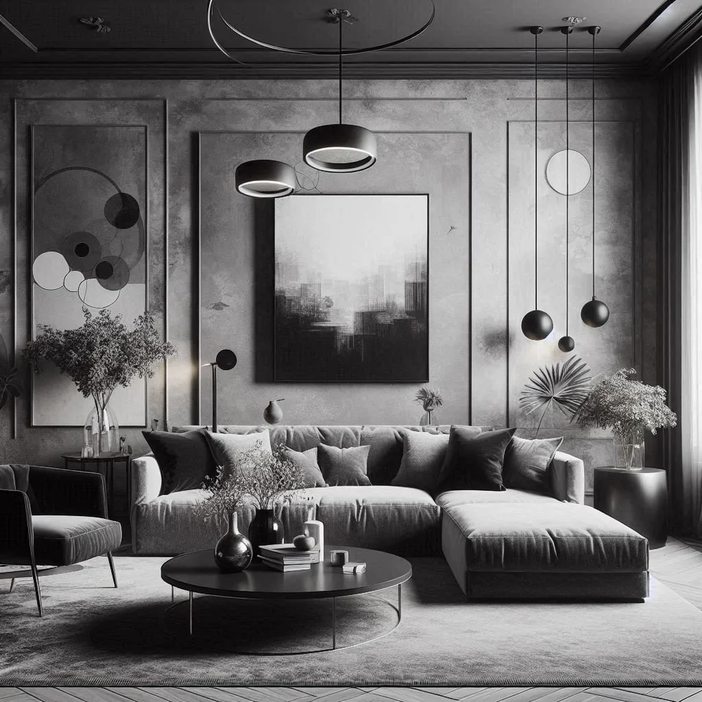 15 Stunning Black and Grey Living Room Ideas for Elegance
