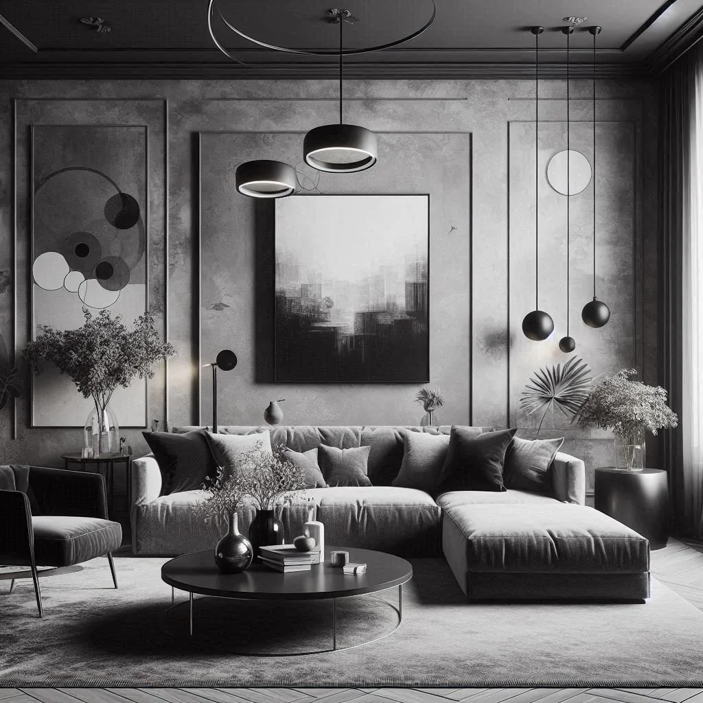 15 Stunning Black and Grey Living Room Ideas for Elegance