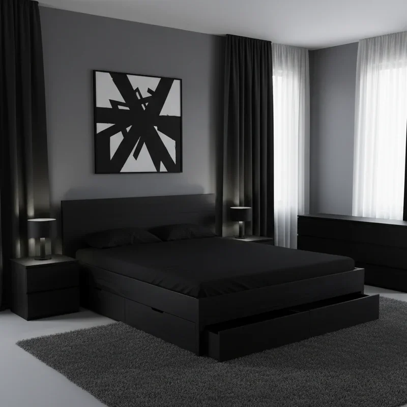 Black Bedroom Furniture Ideas