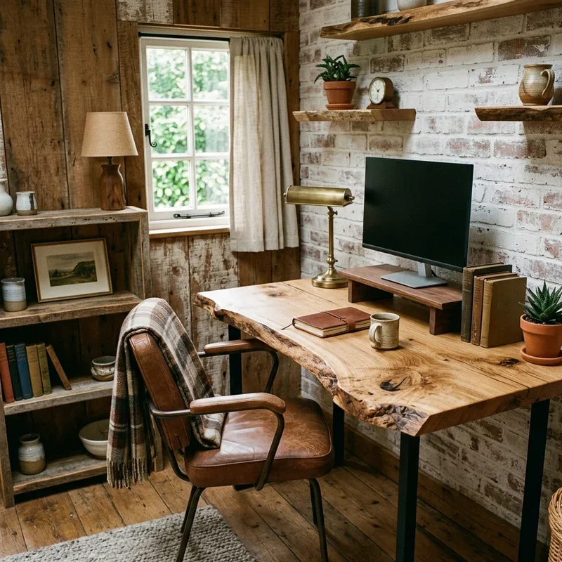 Small Rustic Office Ideas
