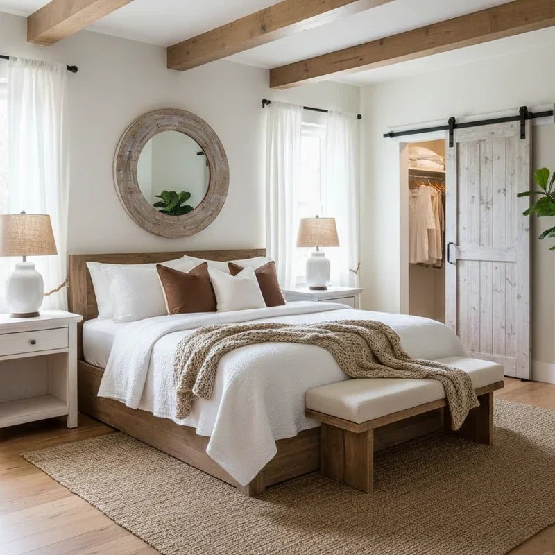 White and Brown Bedroom Ideas