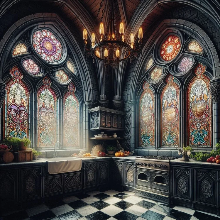 15 Captivating Gothic Kitchen Ideas for Dark Elegance