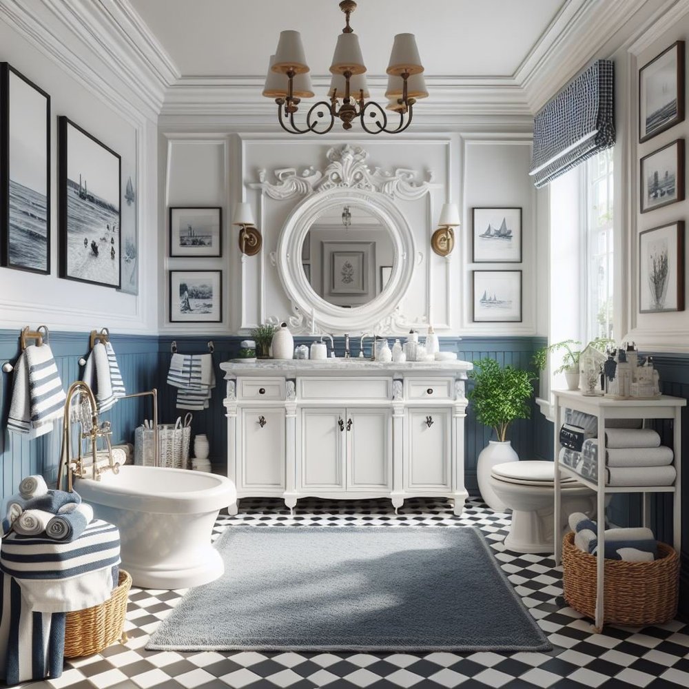 15 Elements of Preppy Bathroom Decor for a Fresh and Inviting Space