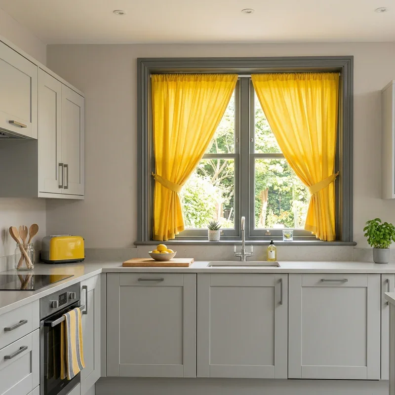 Gray and Yellow Kitchen Ideas
