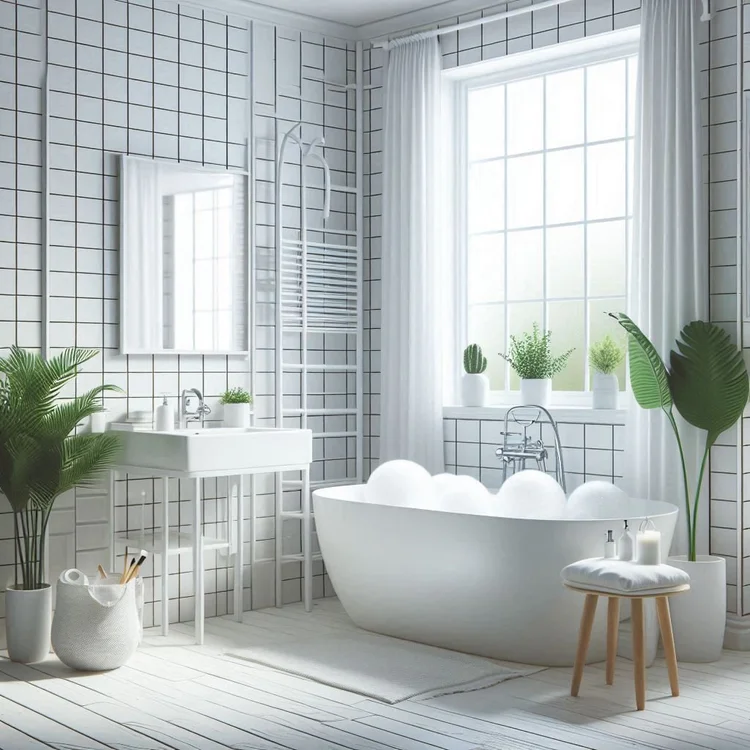 15 White Bathroom Ideas for a Clean Aesthetic