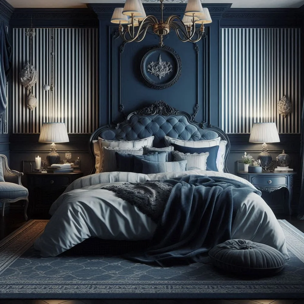15 Dark Blue Bedroom Ideas for a Stylish Space