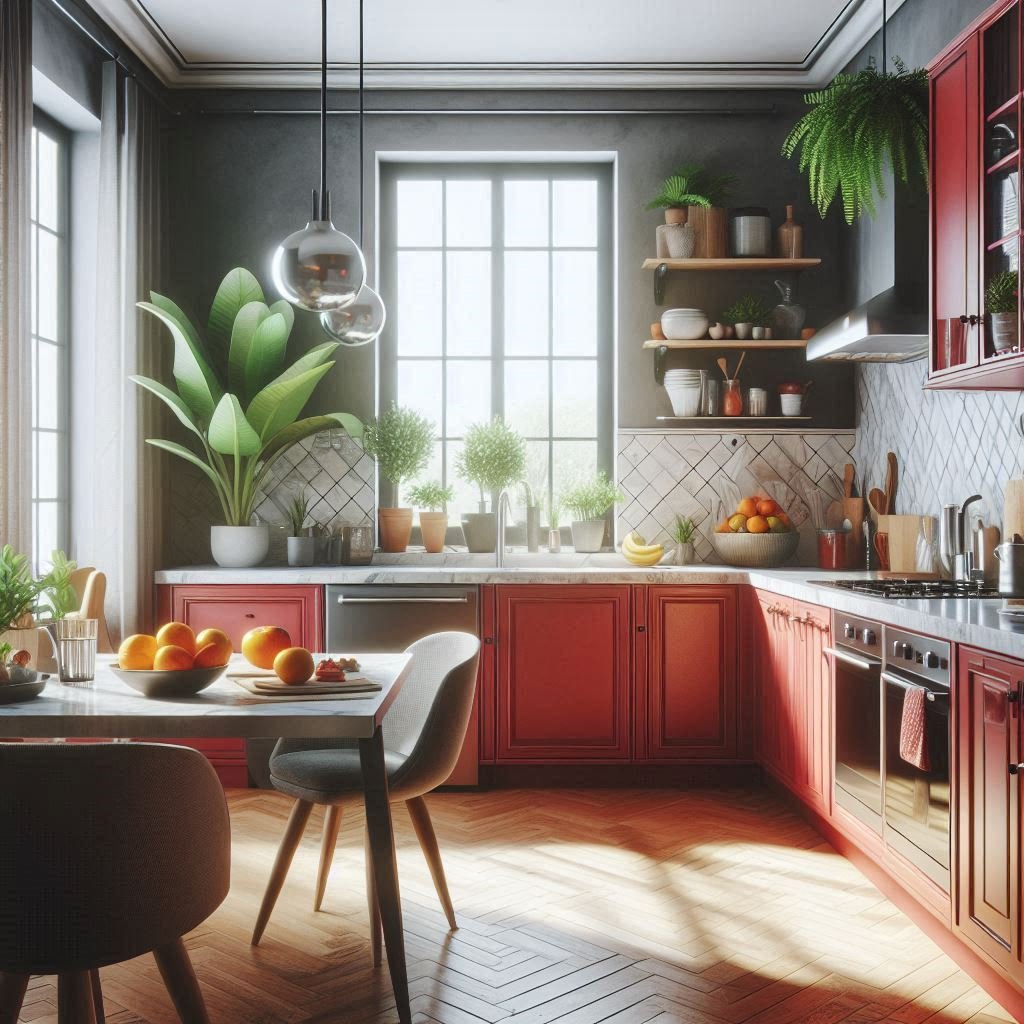 Red Kitchen