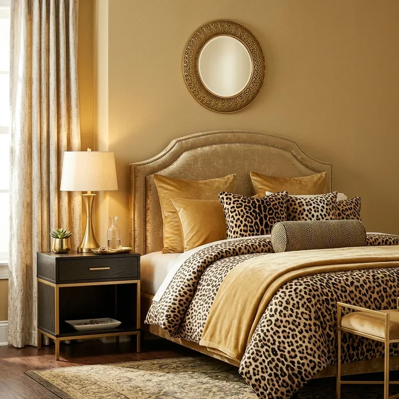 Leopard Bedroom Ideas