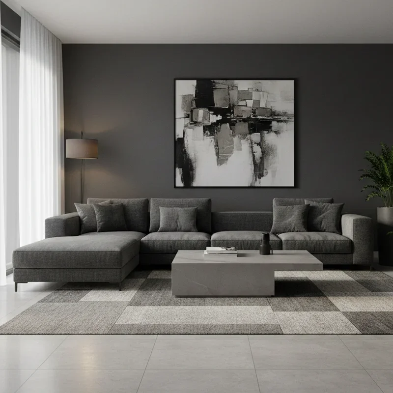 Dark Gray Living Room Ideas