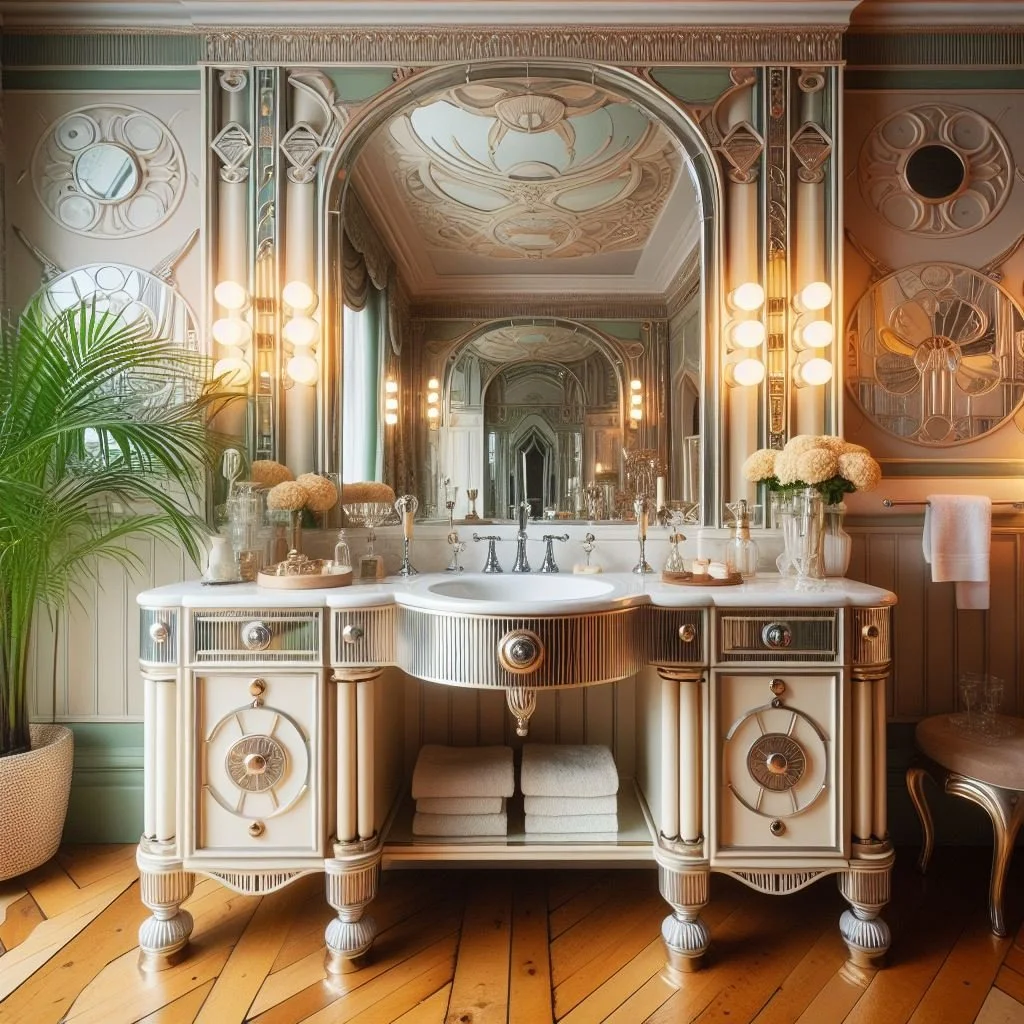 15 Luxurious Art Deco Bathroom Ideas for Elegance