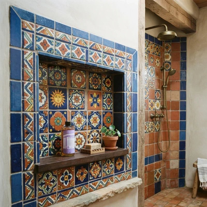 Mexican Tile Bathroom Ideas