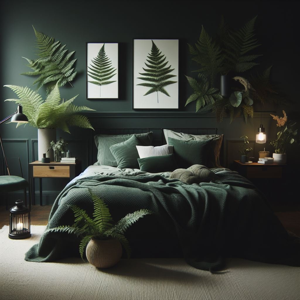 15 Elegant Dark Green Bedroom Ideas for Tranquility