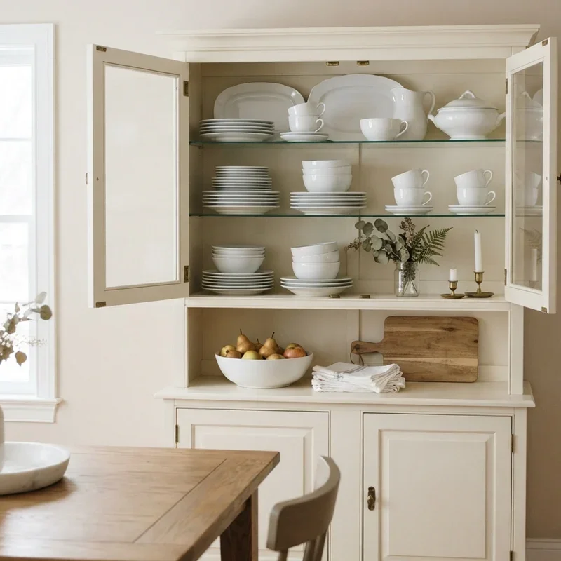Dining Room Hutch Decor Ideas