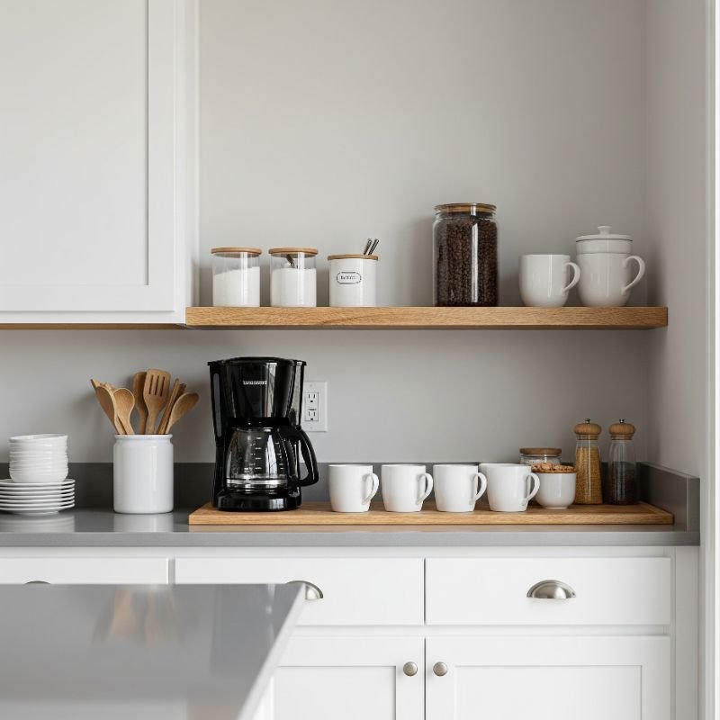 Coffee Bar Ideas for Kitchen
