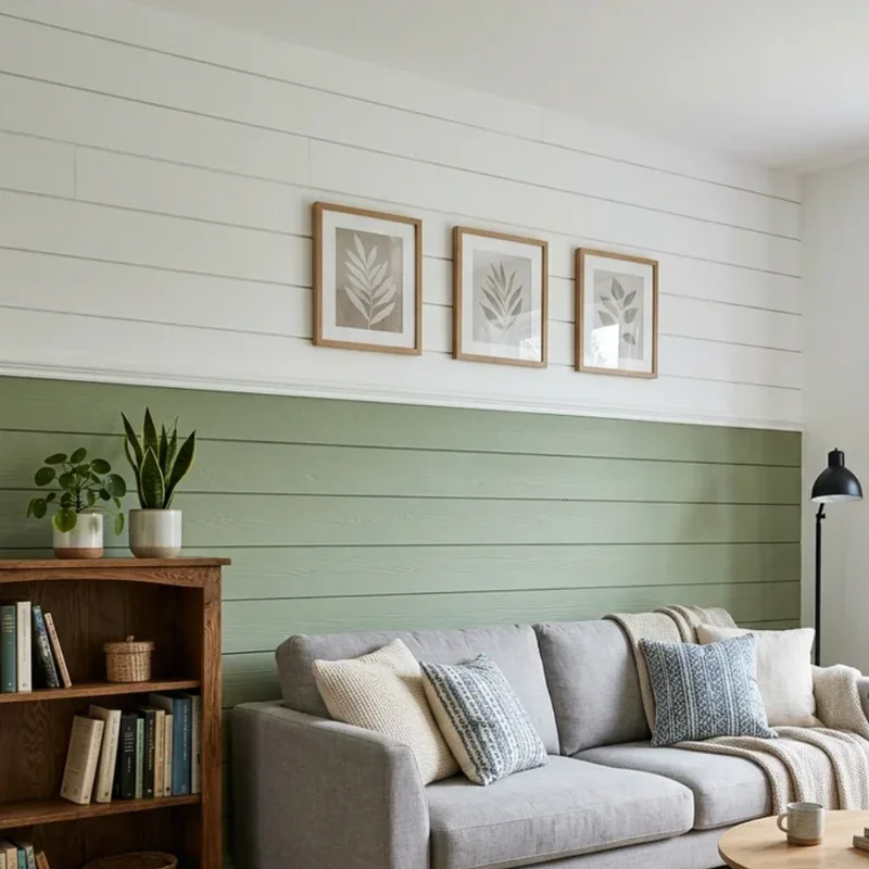Shiplap Wall Living Room Ideas