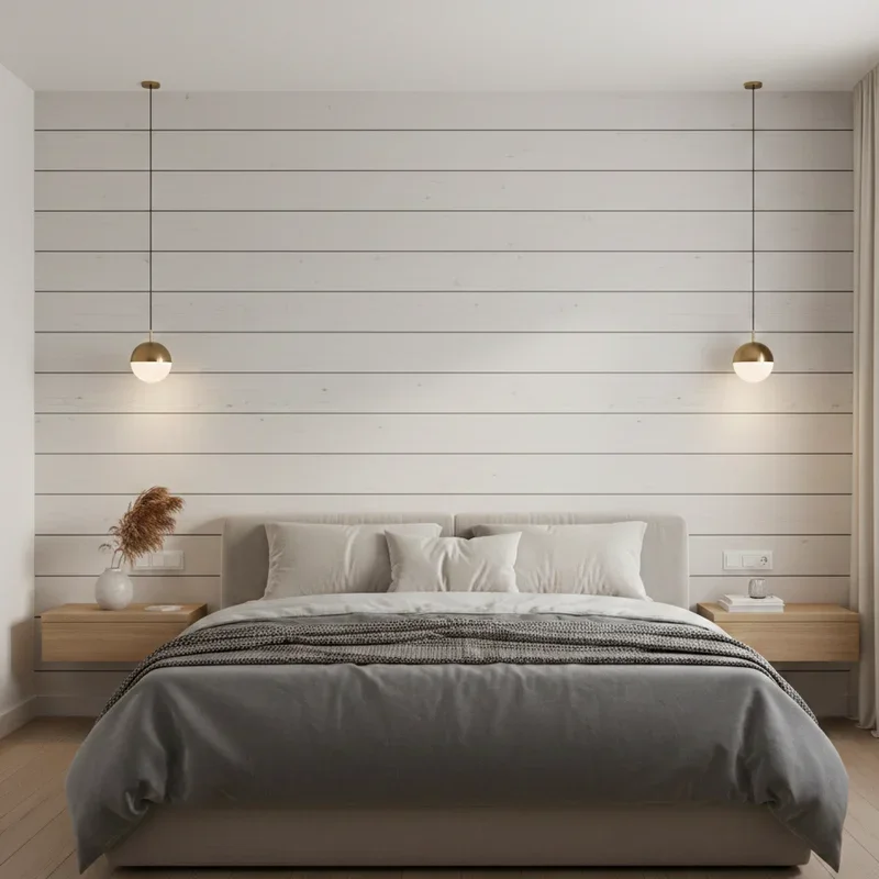 Shiplap Ideas for Bedroom