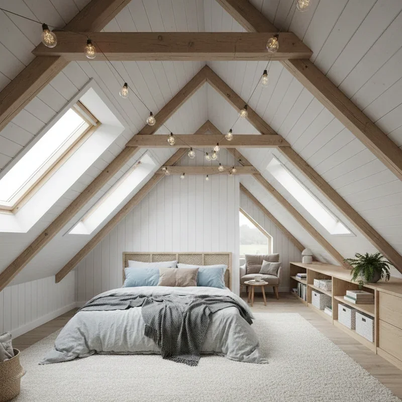 Girl Attic Bedroom Ideas
