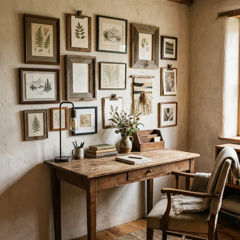 Small Rustic Office Ideas