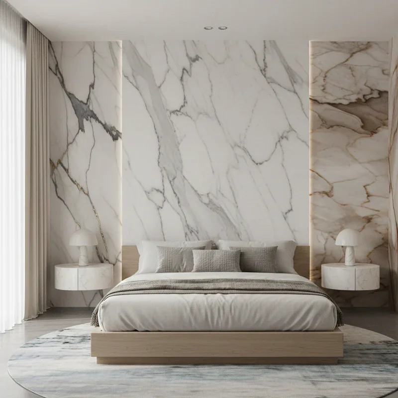 Marble Bedroom Ideas