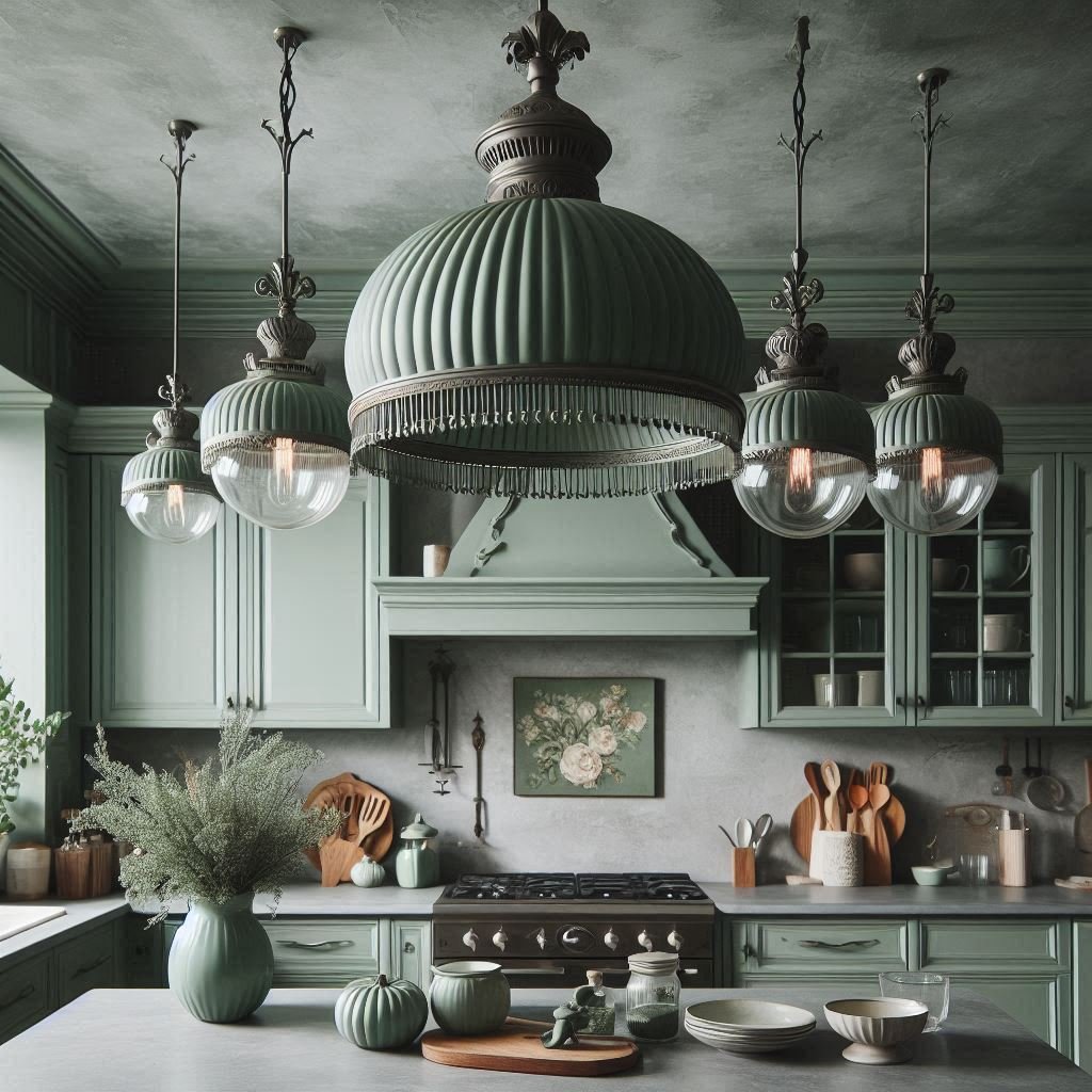 Sage Green Kitchen