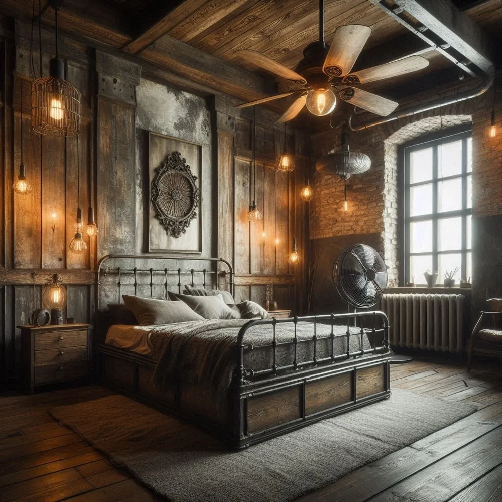 75 Beautiful Industrial Bedroom Ideas & Designs - Houzz
