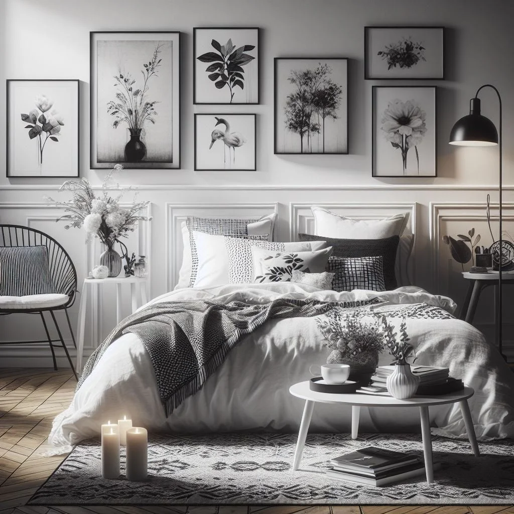 15 Chic Black and White Home Decor Ideas for Elegance