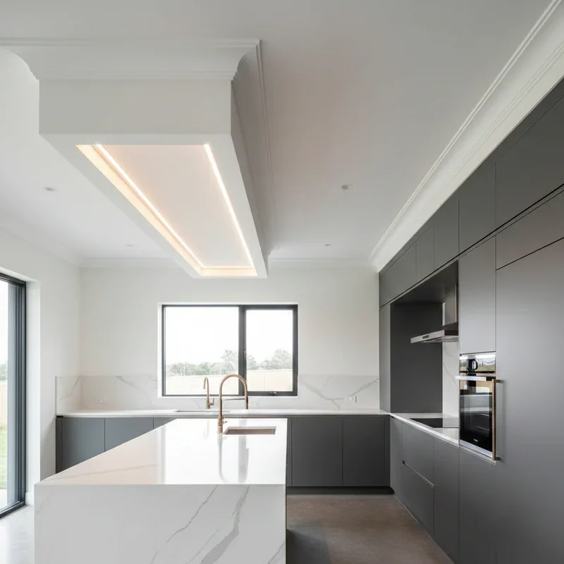 Modern Kitchen Bulkhead Ideas