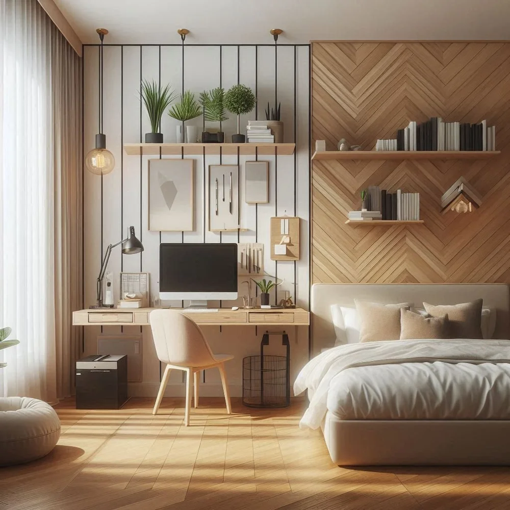 15 Smart Bedroom Office Ideas for Small Spaces